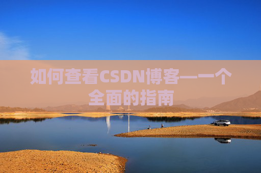 如何查看CSDN博客—一个全面的指南